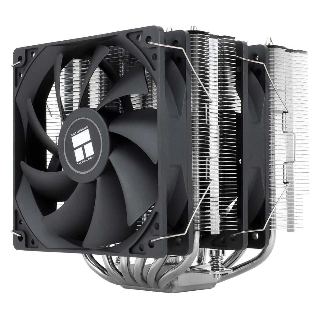 Thermalright Peerless Assassin 120 SE CPU Cooler, 6 Heat Pipes AGHP Technology, Dual 120mm PWM Fans, 1550RPM Speed, for AMD:AM4 AM5/Intel LGA 1700/1150/1151/1200/1851,PC Cooler