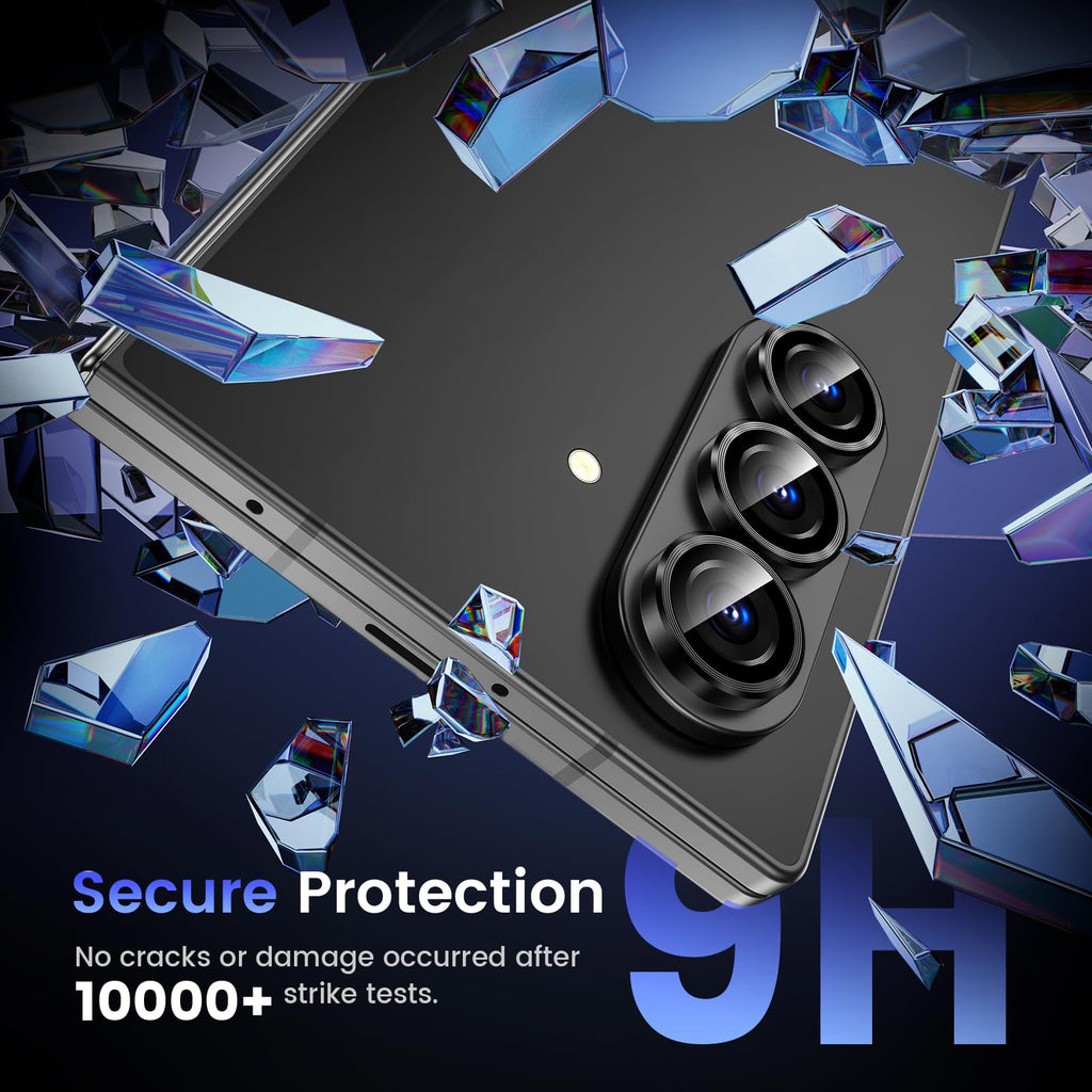 Tensea Camera Lens Protector Compatible for Samsung Galaxy Z Fold 7/8 Ultra
