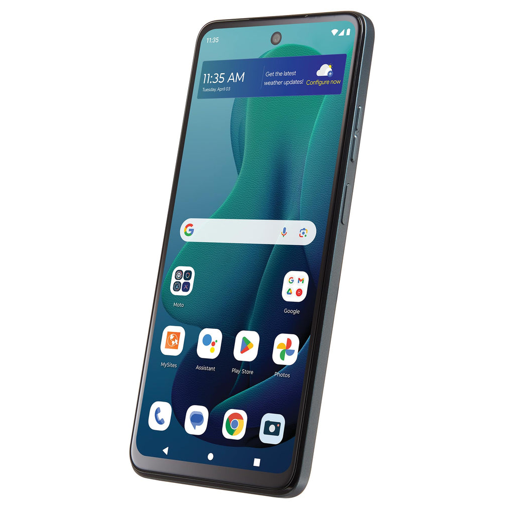 Tracfone Motorola Moto g 5G (2024) [Activation Promotion] Locked Prepaid Smartphone, 128GB, Gray - Includes $20 Unlimited Talk, Text, & 4GB Data 30-Day Plan