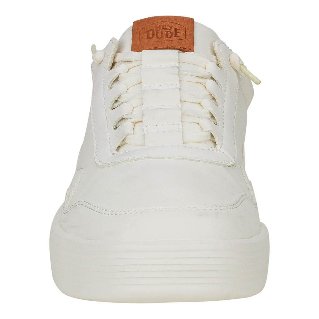 HEYDUDE Hudson Classic White Size 11, Men's Shoes, Men's Casual Sneakers, Comfortable & Light Weight