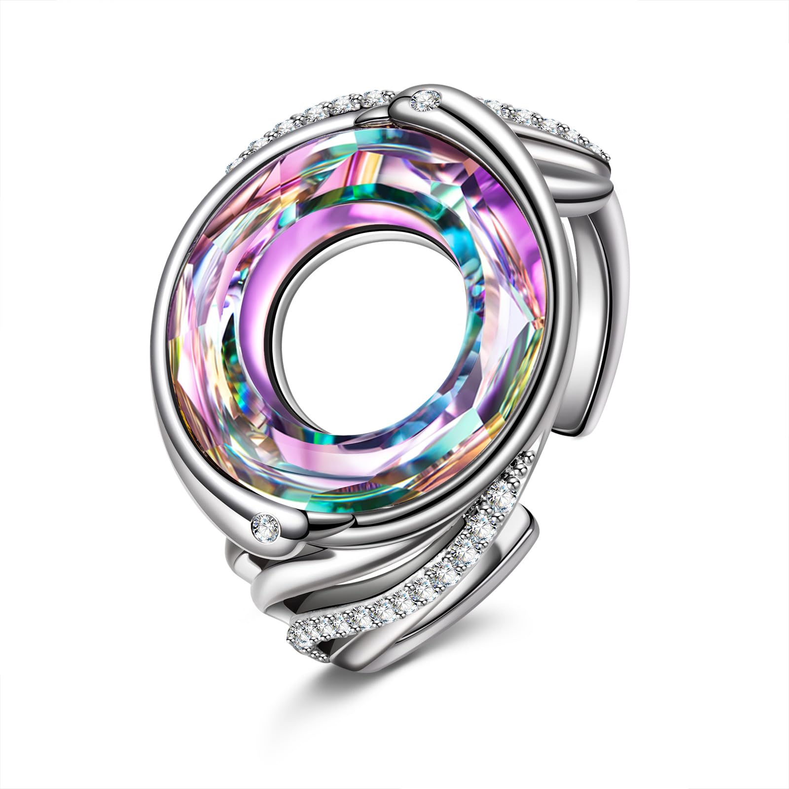 Kate Lynn Phoenix Rings for Women Adjustable Rings Crystal Jewelry, Birthday Gifts for Women Christmas Mothers Day Gifts for Mom Grandma Wife, Rise from the Ashes Jewelry