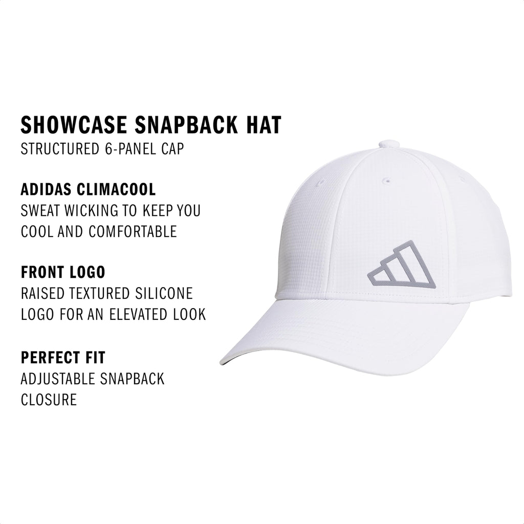 Adidas Mens Showcase Hat – Showcase Adjustable Athletic Sports Cap