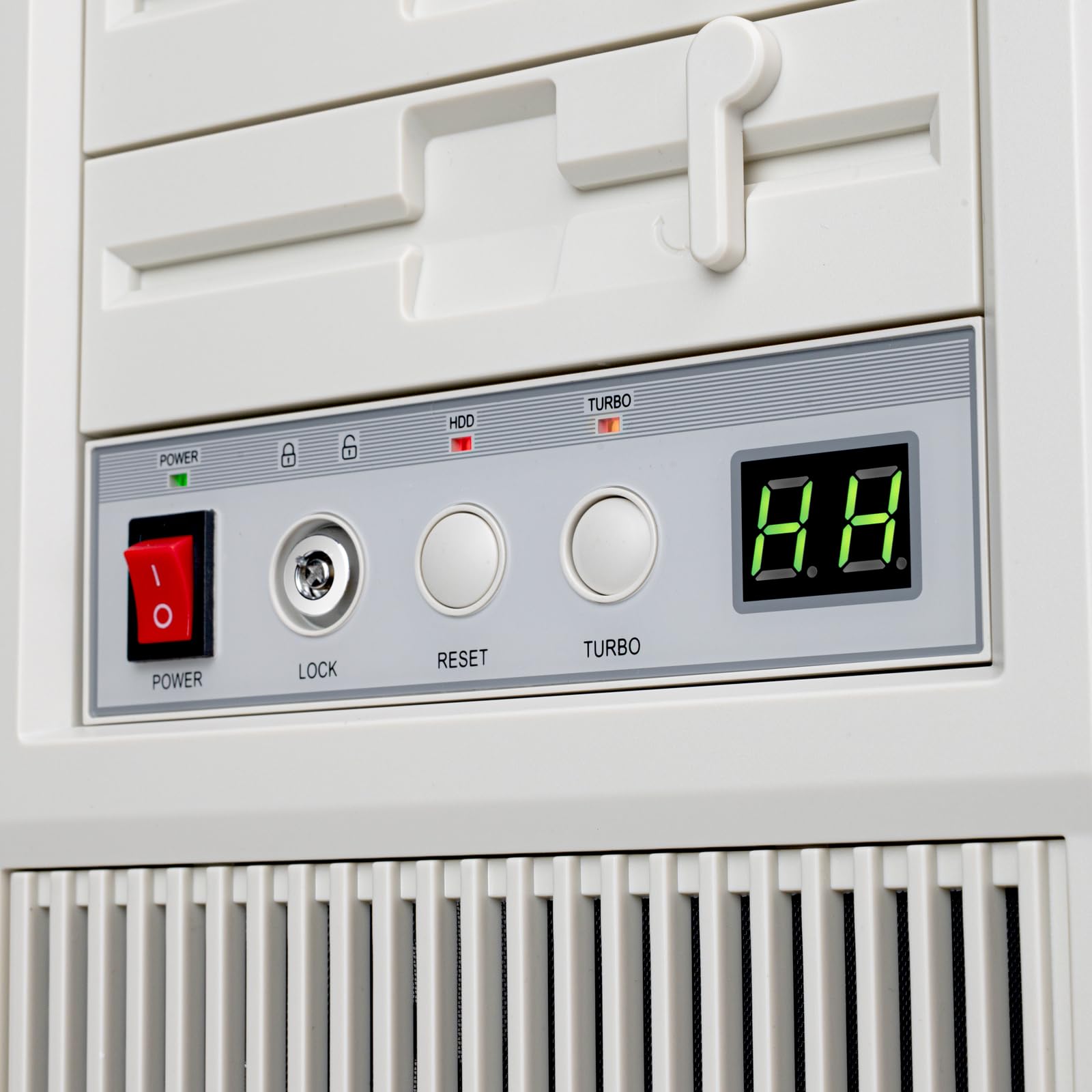 Silverstone Technology FLP02W Retro-Inspired Tower Chassis with high-Performance Cooling and Expansion Support, SST-FLP02W