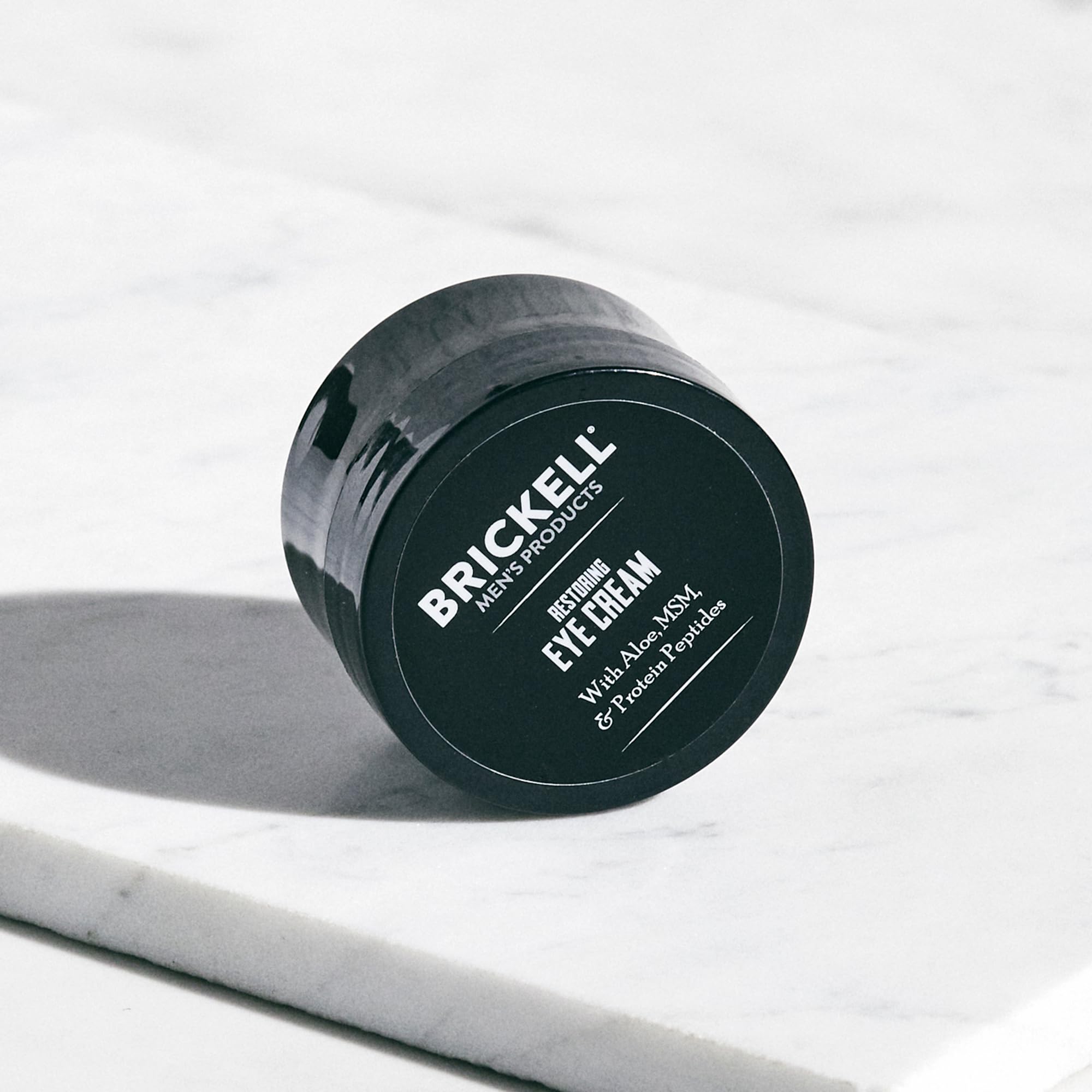 Brickell Men's Ultimate Anti-Aging Routine, Anti-Wrinkle, Night Face Cream & Eye Cream to Reduce Puffiness, Wrinkles, Dark Circles, Under Eye Bags, Hyaluronic Acid, Peptides, & Caffeine, Unscented
