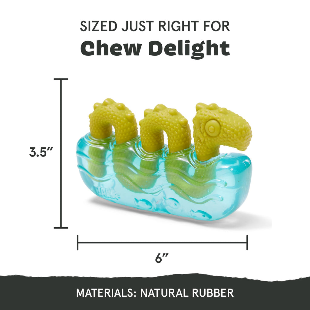 Barkbox Dogness Monster Super Chewer Dog Chew Toy - Tough Dental Stimulating Toy for Aggressive Chewers | Large