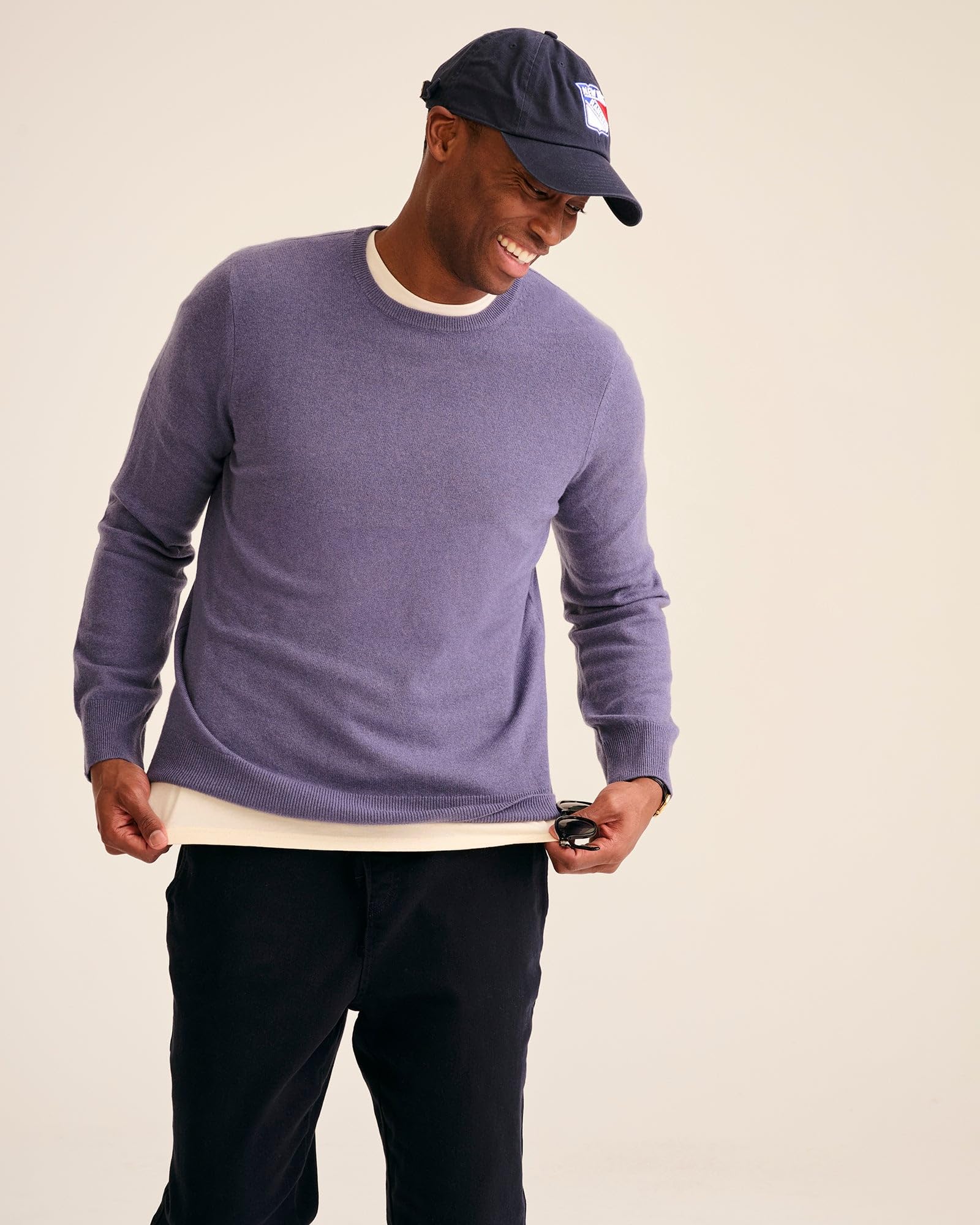 NAADAM Men's Original 100% Pure Cashmere Crewneck Pullover Sweater