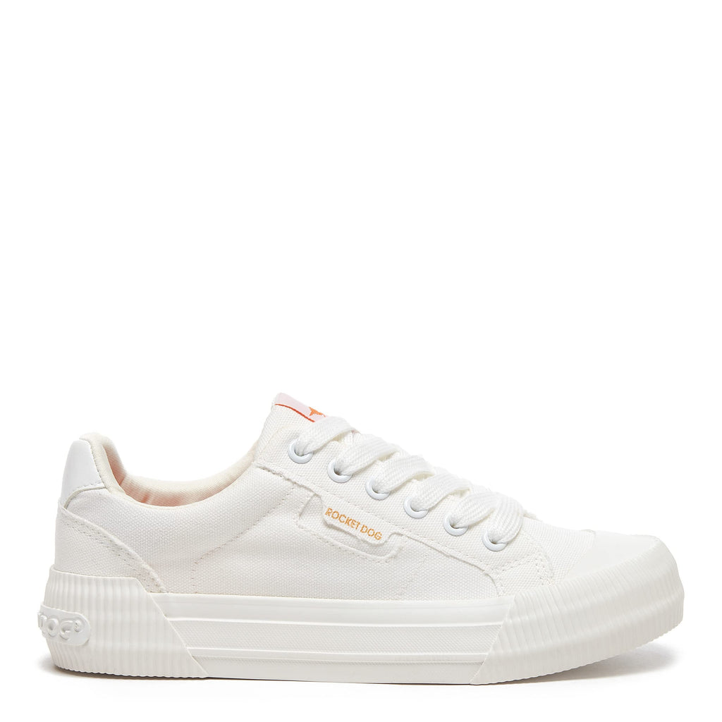 Rocket Dog Women's Cheery Sneaker, Canvas White, 10