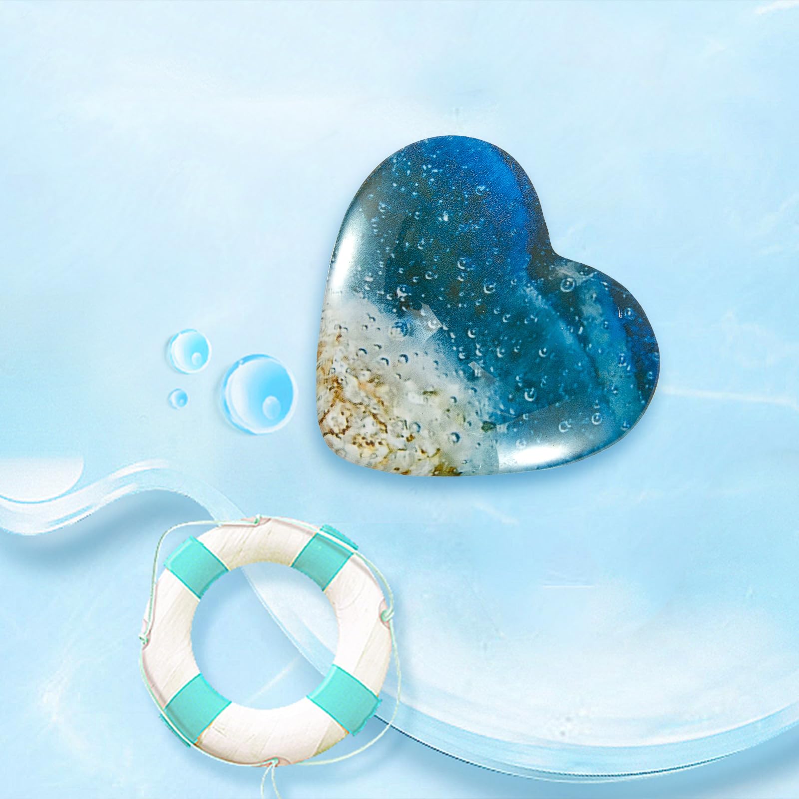 Pocket Hugs Heart(Blue)