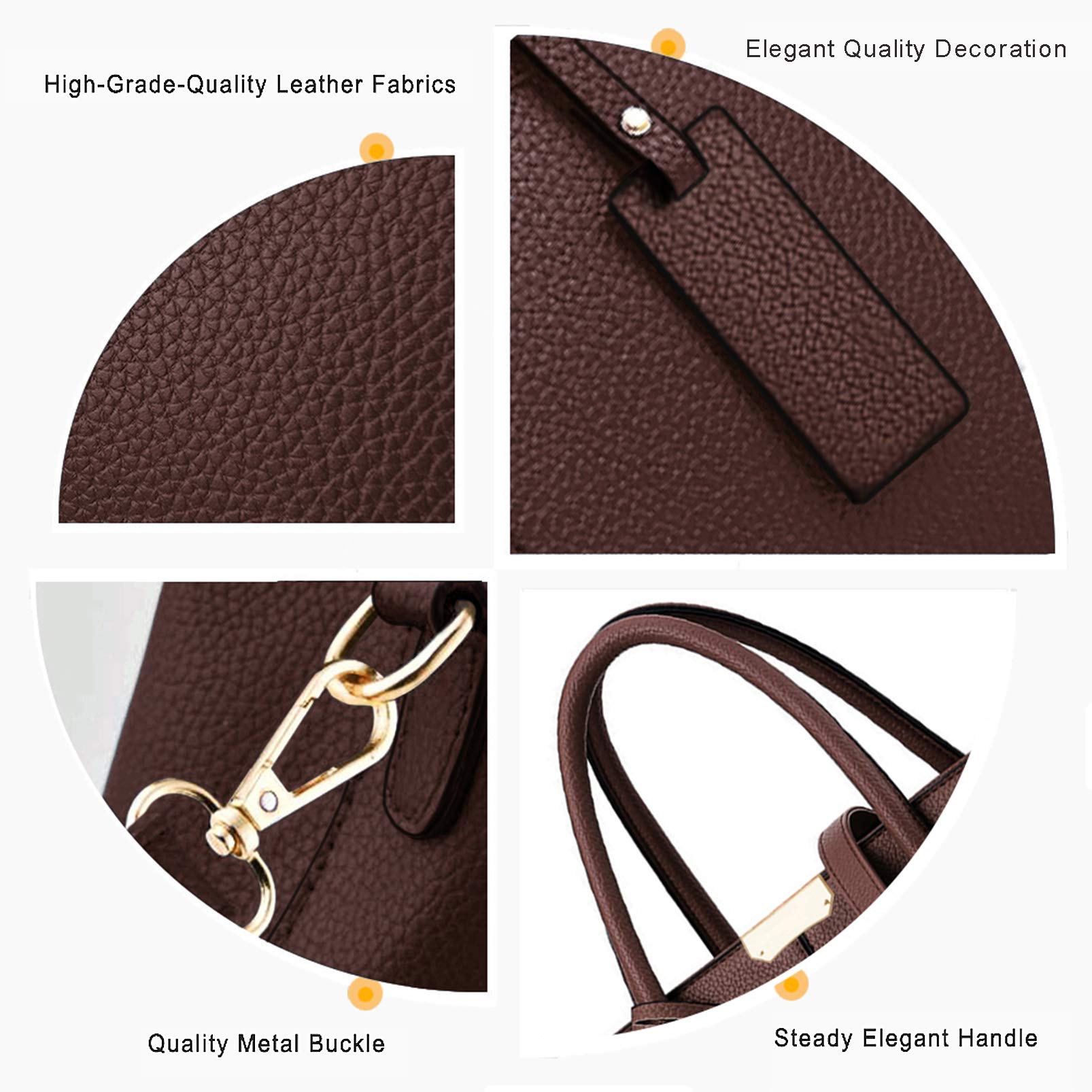 COCIFER Purses and Handbags for Women Shoulder Tote Bags Satchel Shoulder Bag