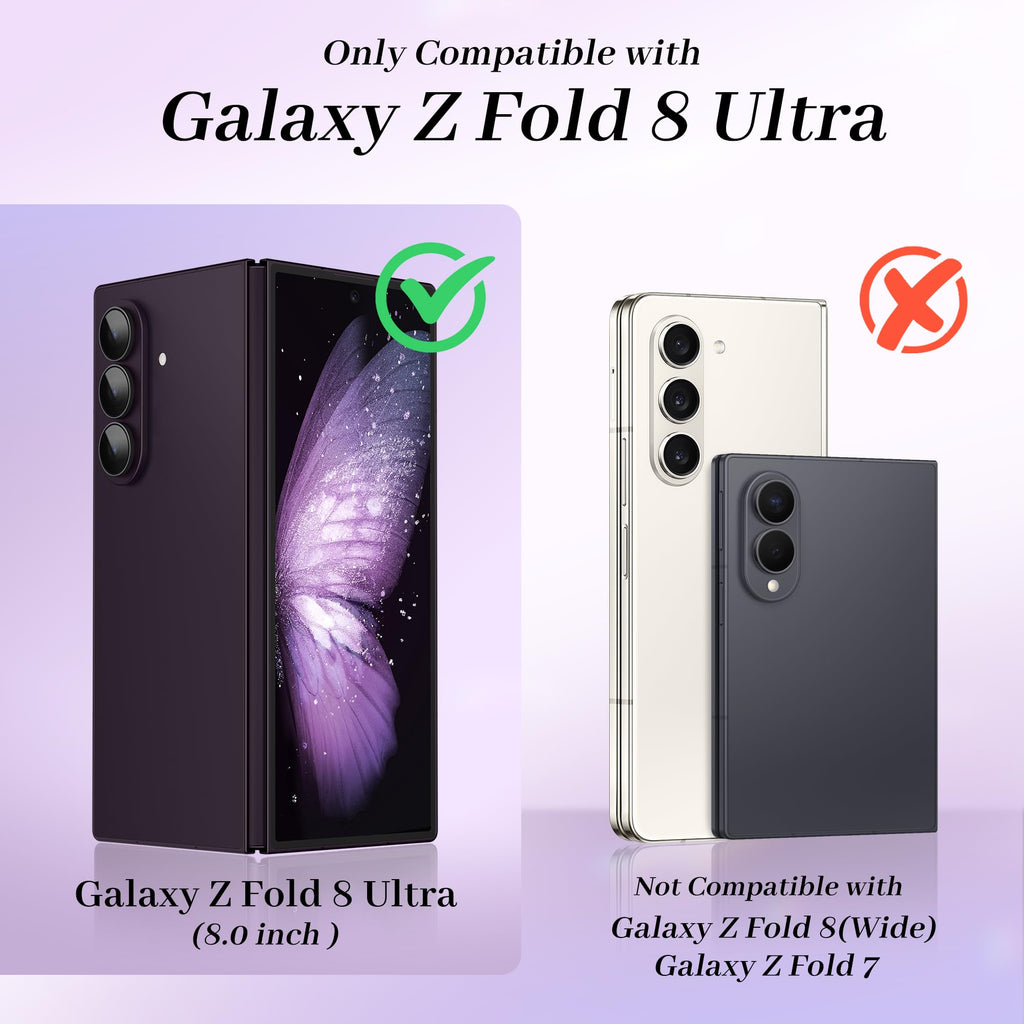 GVIEWIN for Samsung Galaxy Z Fold 8 Ultra Case Compatible with Magsafe