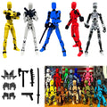 2026 New Assembly Completed-Titan 13 Action Figure,Dummy Robot 13 Action Figures Set,3D Printed Multi-Jointed Action Figures,Nova 13 Action Figure for Collectors Desktop Decorations (5pcs)