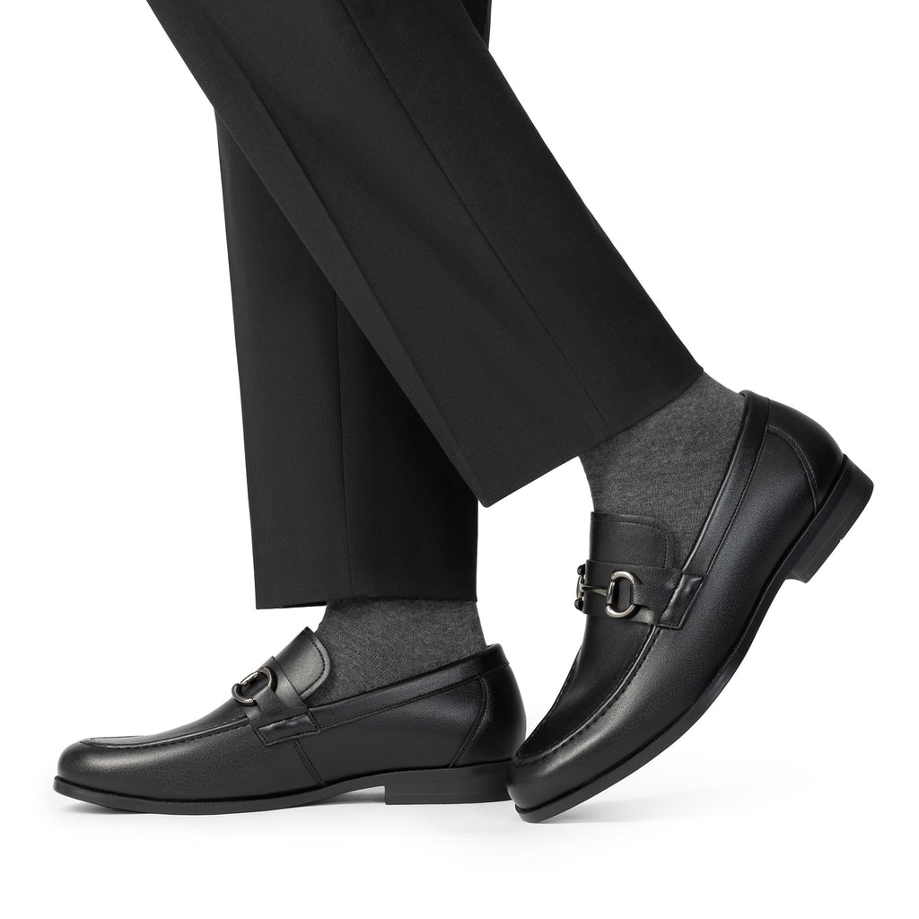 Bruno Marc Men's Dress Loafers Slip-on Formal Shoes,Size 13,Black,SBLS2410M