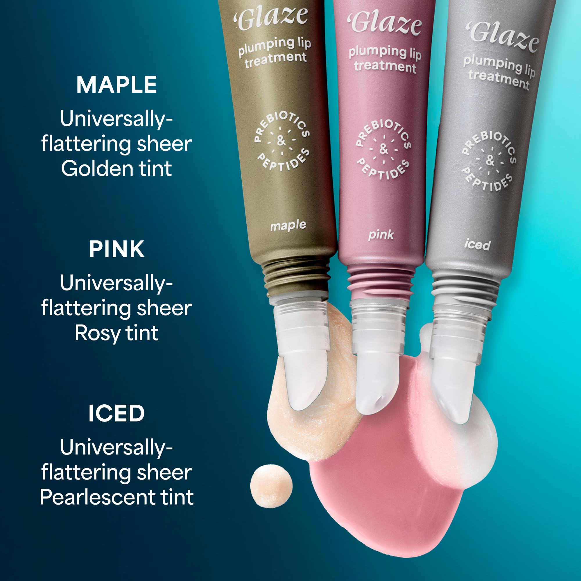 TULA Skin Care Rose Glow + Get It Lip Balm - Hydrating Peptide Lip Treatment with Hyaluronic Acid & Vitamin E, 0.28 oz., Rosy Tint