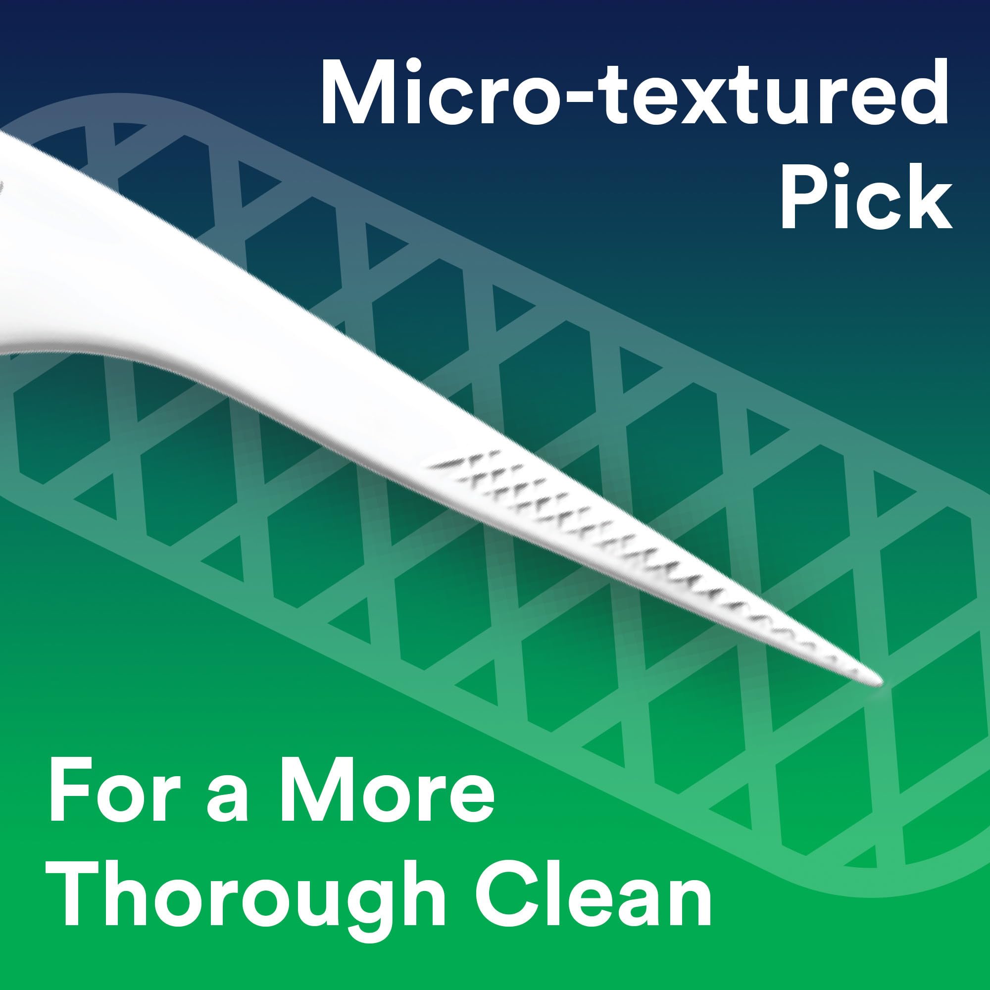 DenTek Advanced Clean Floss Picks with No Break & No Shred Dental Floss, Plaque Remover, 150 Count, Pack of 3
