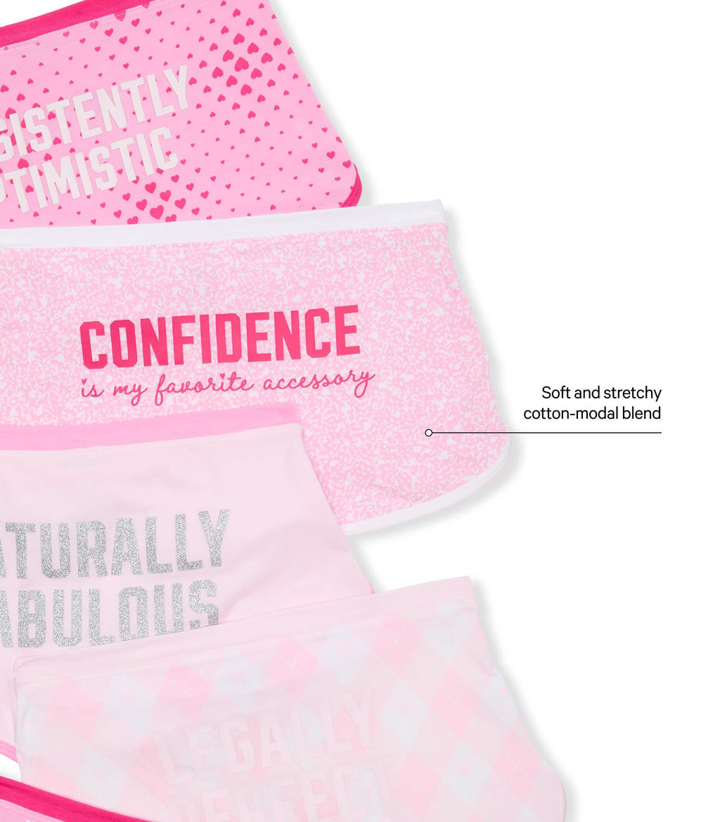 Victoria's Secret PINK | Elle 5-Pack Cotton Dorm Boyshort Panties, Elle Pink Pack, M