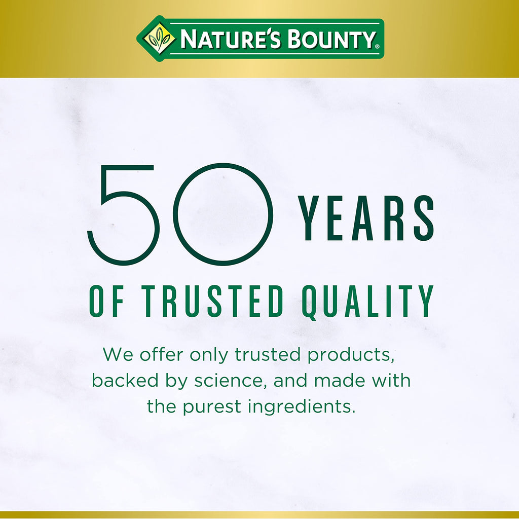 Nature's Bounty Calcium 1200 mg with Vitamin D3 - Bone Health Softgels, Calcium and Vitamin D Supplement, 120 Ct (2-Pack)