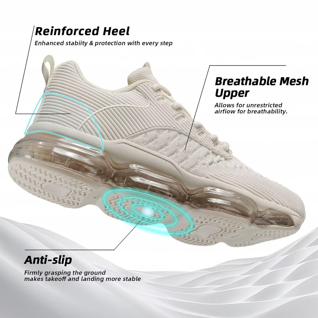 Kapsen Womens Walking Running Shoes Air Cushion Breathable Fashion Tennis Sneakers Mesh Workout Casual Athletic Sports Gym
