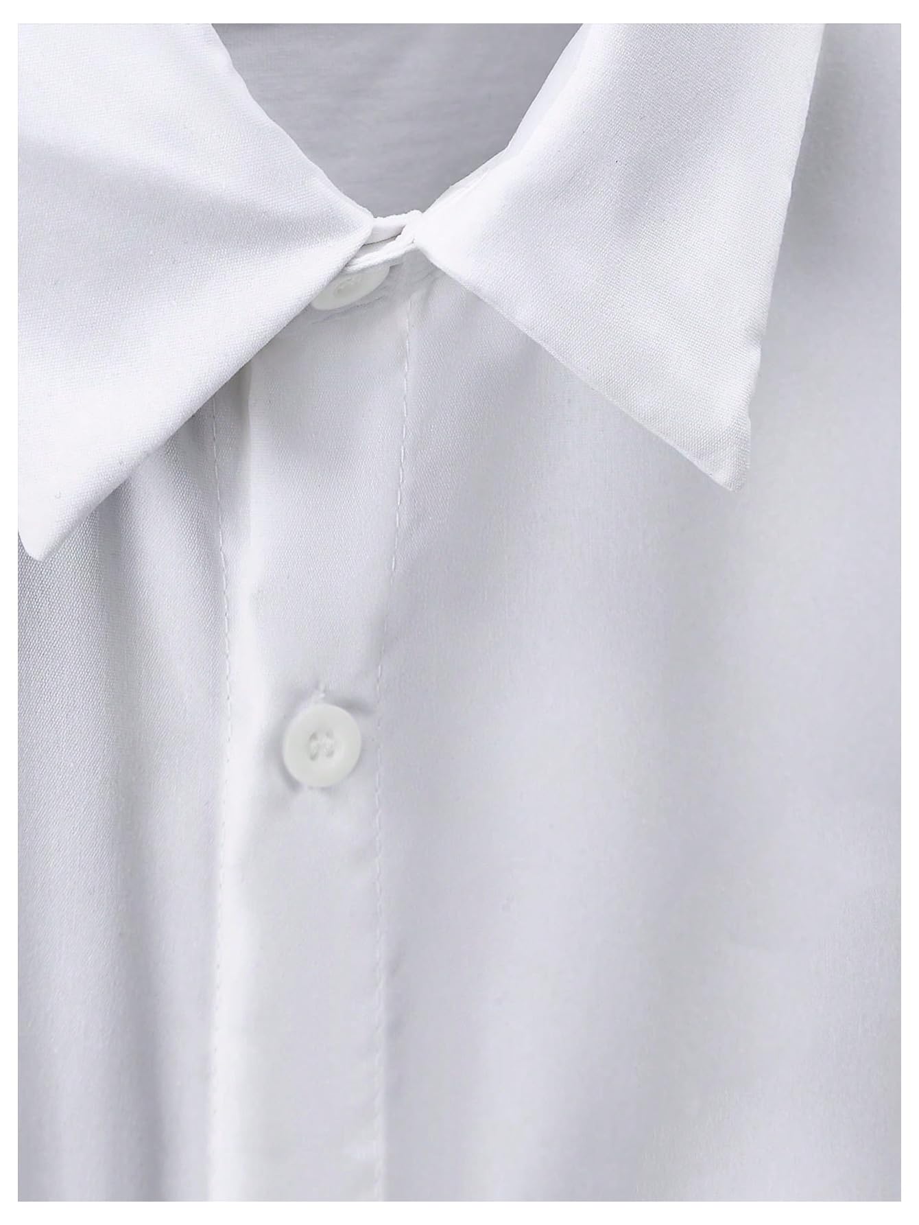 WDIRARA Men's 2 Piece Outfits Geometric Print Button Down Short Sleeve Shirt Shorts Set Vacation Outfits White Large