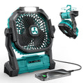 ONLYNEW Portable Fan Rechargeable, 20000mAh Cordless Battery Powered Fan with LED Lantern, USB C Battery Operated for Travel Bedroom Home Camping Tent Office Beach Desk Fishing Table