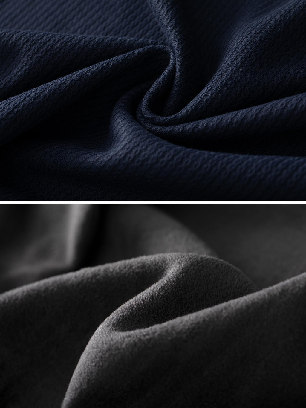 Vcansion Men's Casual Slim Fit Long Sleeve Full Zip Knitted Cardigan Sweaters with Pockets Navy US XL