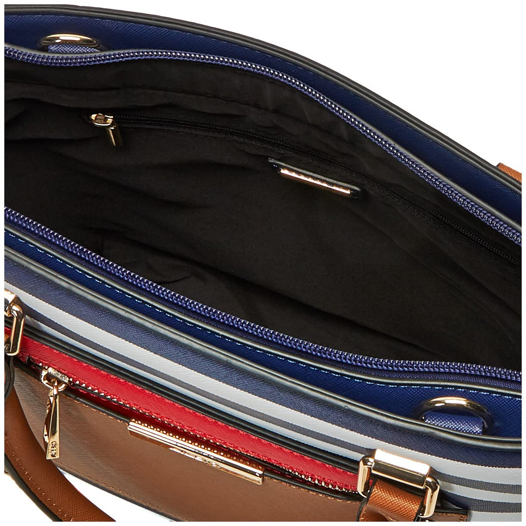 ALDO Women's Perimma Tote Bag, Navy Multi