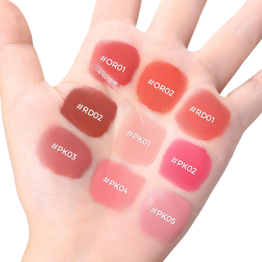 FOCALLURE Silky Cream Liquid Blush,Leaving a Matte Dewy Makeup Look,Easy to Apply and Create a Natural Flush,Long Lasting and Lightweight Cheek Blush Face Makeup,CATCH ME