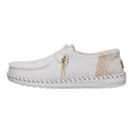 HEYDUDE Wendy Boho Knit White Size 8, Women’s Shoes, Slip-on Loafers, Comfortable & Light-Weight