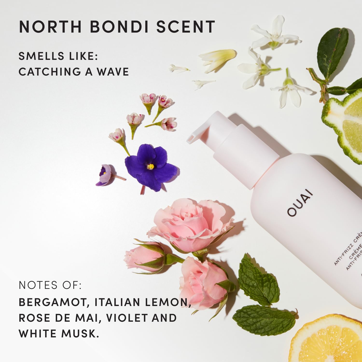 OUAI Anti Frizz Cream - Paraben, Phthalate & Sulfate Free (6 oz)