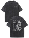 UOUA Mens Graphic Tees Vintage Oversized T-Shirts Casual Acid Wash Cotton Streetwear (S-2XL)