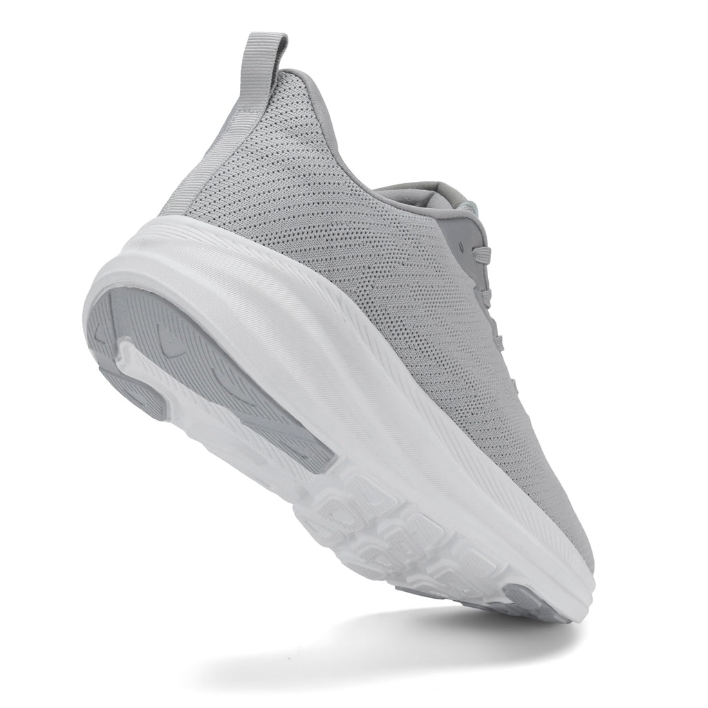 VAMJAM Mens Running Shoes Fashion Sneakers Non Slip Walking Shoes Comfortable Tennis Cushion Athletic Shoes for Men Lightgrey Size 11