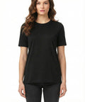Captain Cory Women’s 100% Combed Ring-Spun Cotton T-Shirt | Ultra-Soft, Breathable, Bio-Washed Crew Neck | Plain Black or Snow White | Classic Fit | Gift-Ready | Perfect for Printing & DIY Art