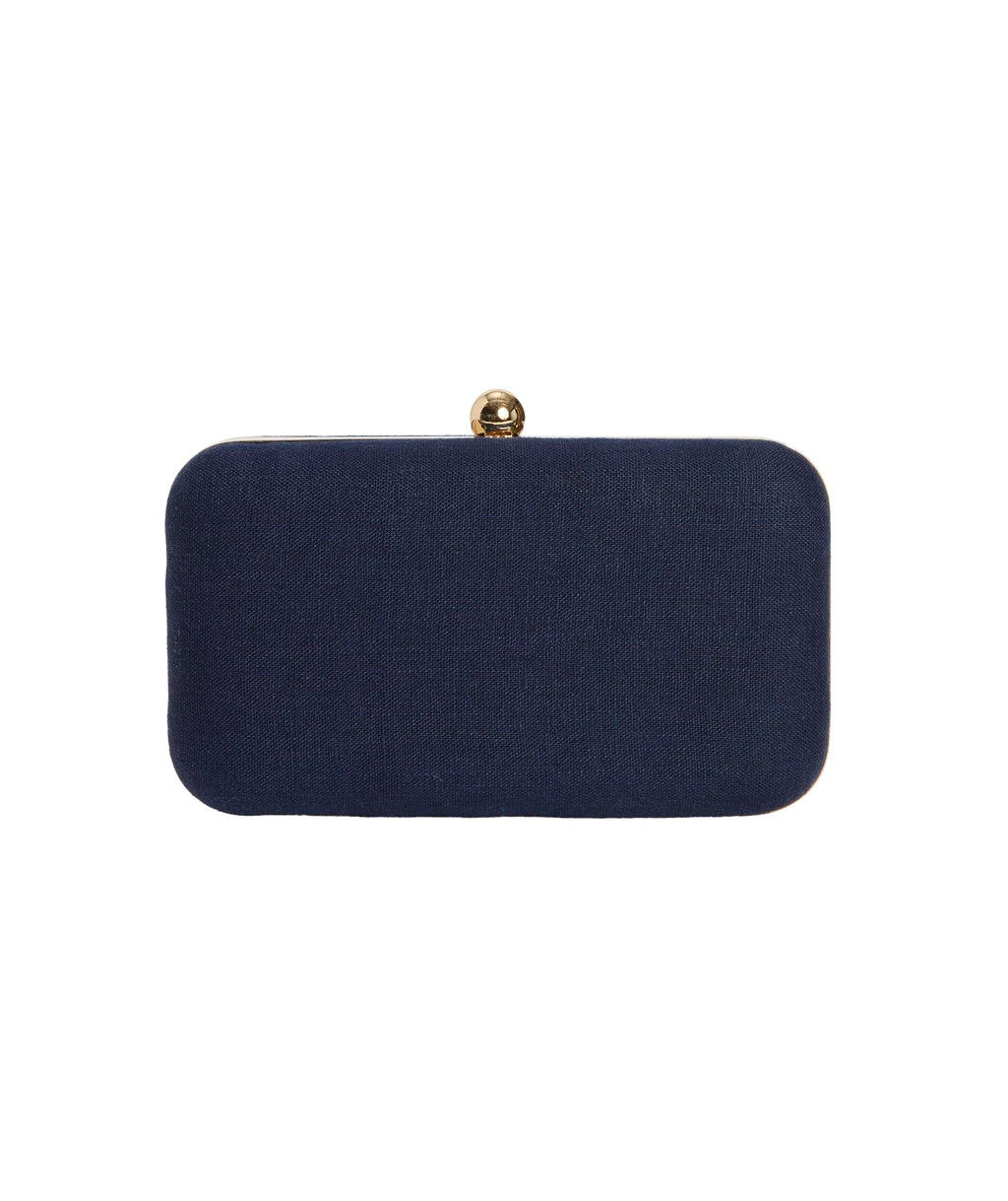 vineyard vines American Flag Minaudiere, Nautical Navy, OS