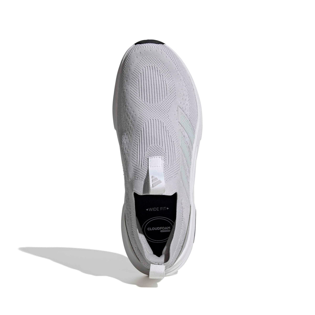 adidas Men's Cloudfoam Cuxxion - Sock, Solid Grey/Dash Grey/White, 10.5