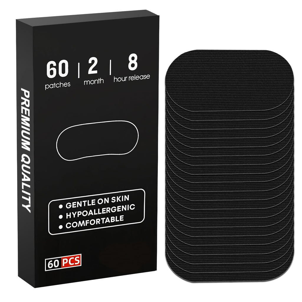 Black Premium Tape (60 Pack), Easy to Use, Convenient to Carry, Strong Adhesive Tape Multi 1