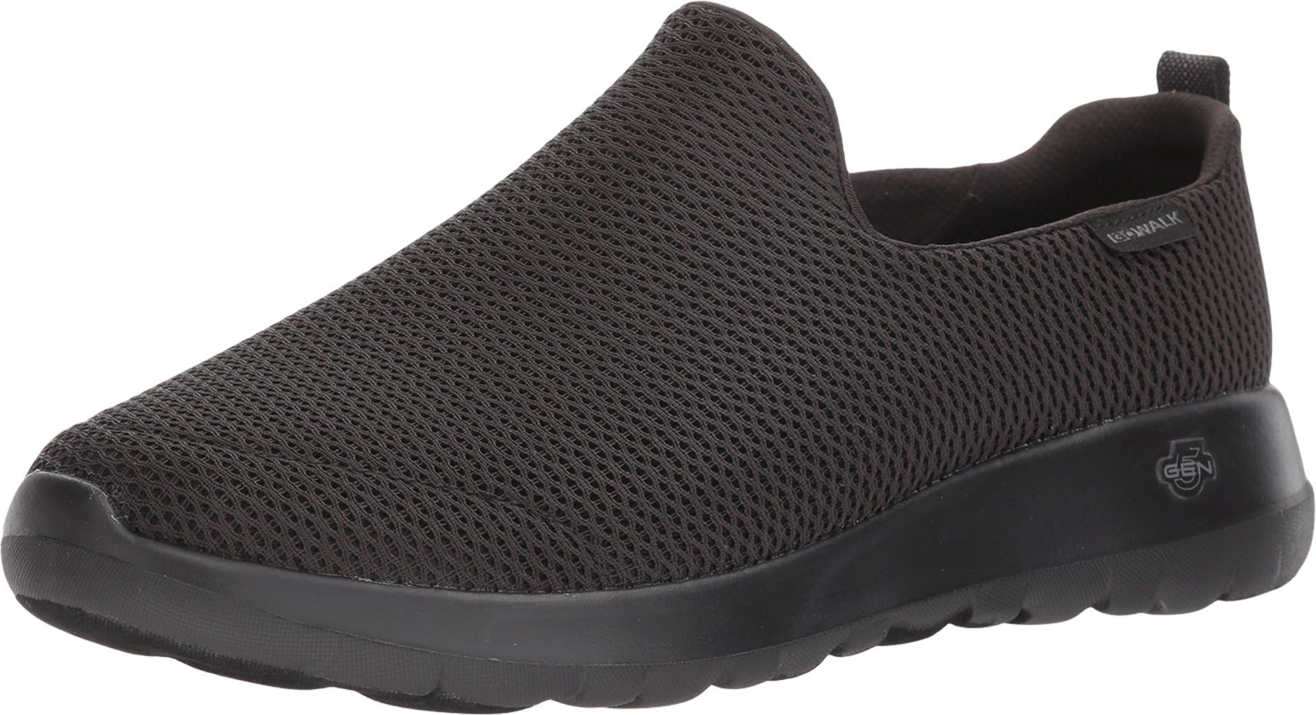 Skechers Men's Go Walk Max-Athletic Air Mesh Slip on Walkking Shoe Sneaker,Black,8.5 X-Wide US