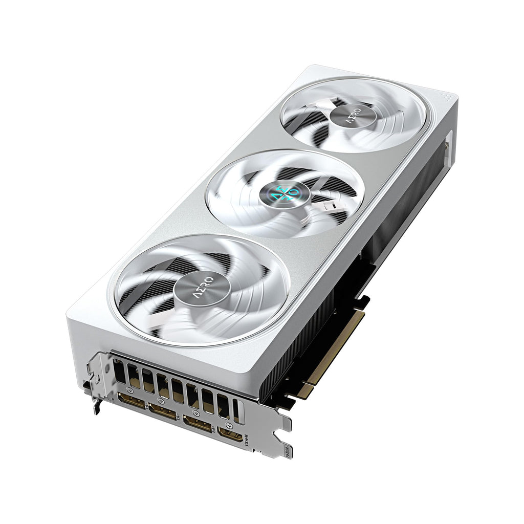 GIGABYTE GeForce RTX 5070 AERO OC 12G Graphics Card, 12GB 192-bit GDDR7, PCIe 5.0, WINDFORCE Cooling System, GV-N5070AERO OC-12GD Video Card, Compatible with Desktop