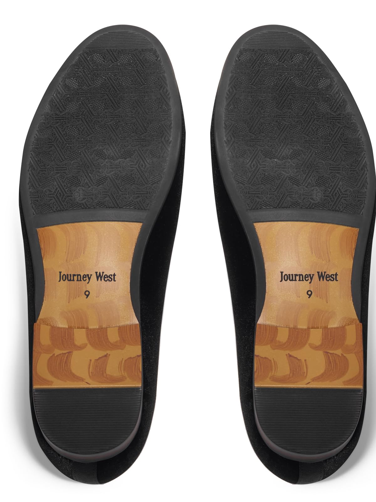 Journey West Men's Velvet Loafers Embroidery Slip-On Loafers Tuxedo Dress Shoes Smoking Slippers for Men Leopard Black 9