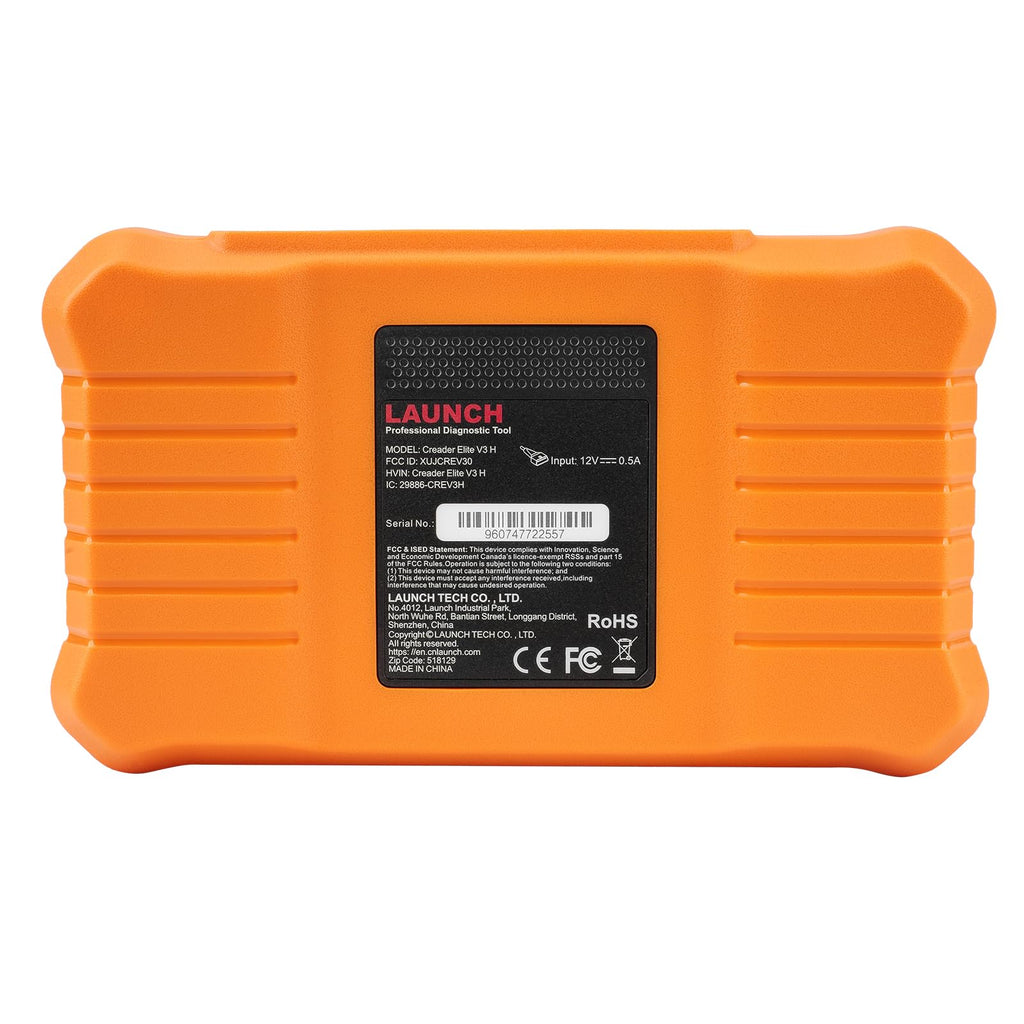 2026 LAUNCH Creader Elite V3.0 for Honda Acura OBD2 Scanner, Full Systems Bi-Directional Scan Tool, All Reset Services, Full OBD2 Code Reader, AUTOVIN, Battery Registration, Lifetime Free Update