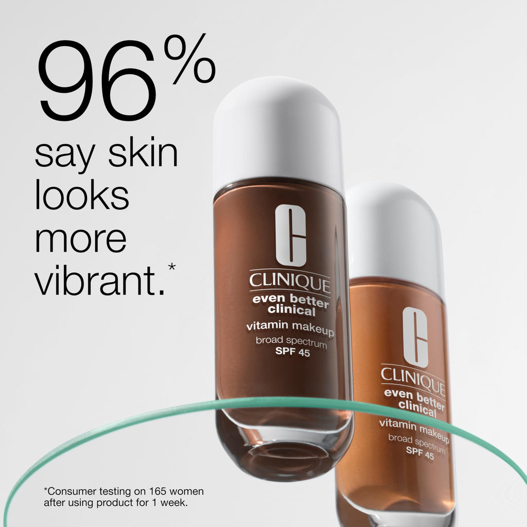 Clinique Even Better Clinical Vitamin Makeup Broad Spectrum SPF 45 With Vitamin C, Vitamin E + Vitamin B3 | Light Coverage + Vibrant Finish, Light Cool 3
