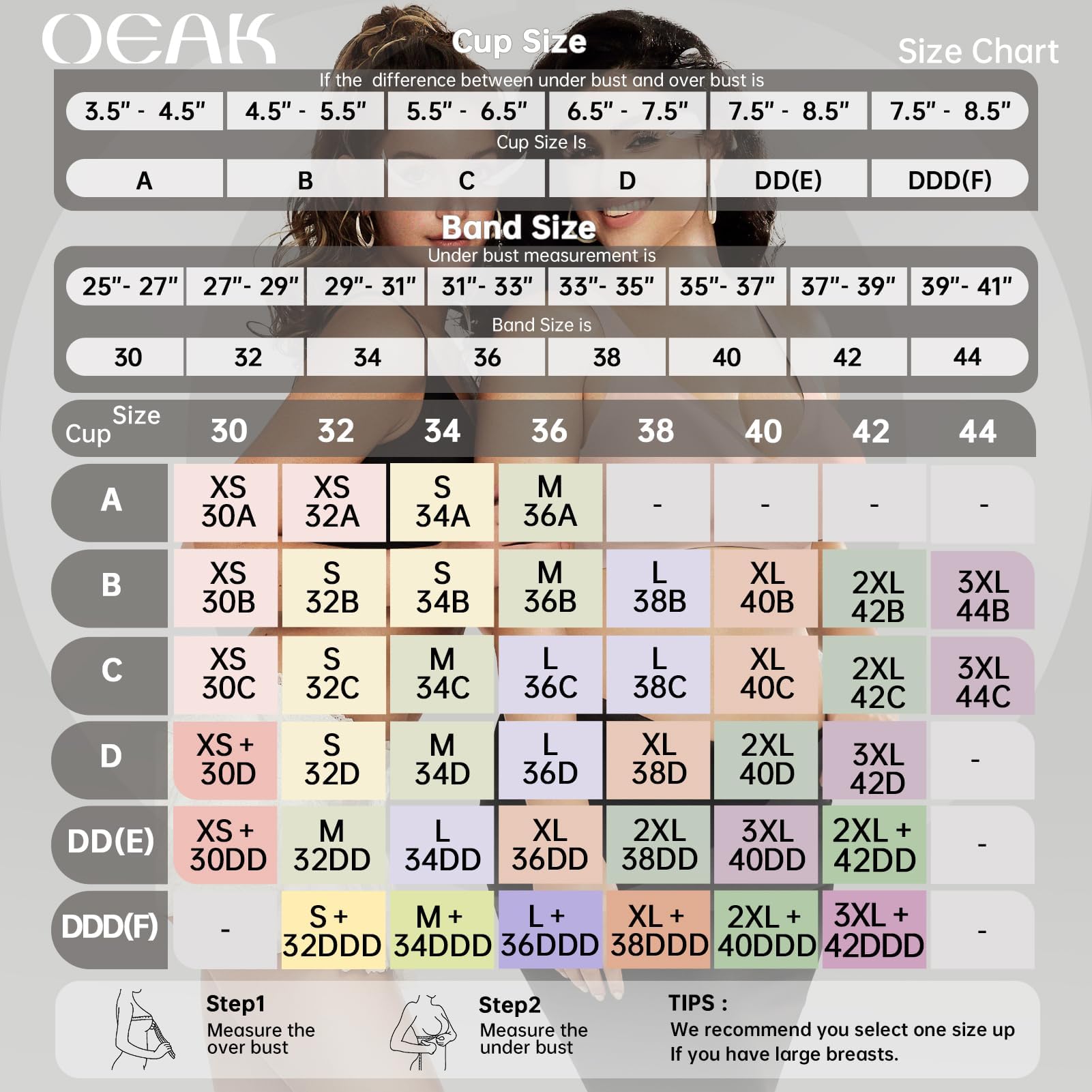 OEAK Womens Deep V Bras Wireless Comfortable Bra Supportive No Underwire Bras Tshirt Push Up Bralettes Plunge Seamless Bra Nude M