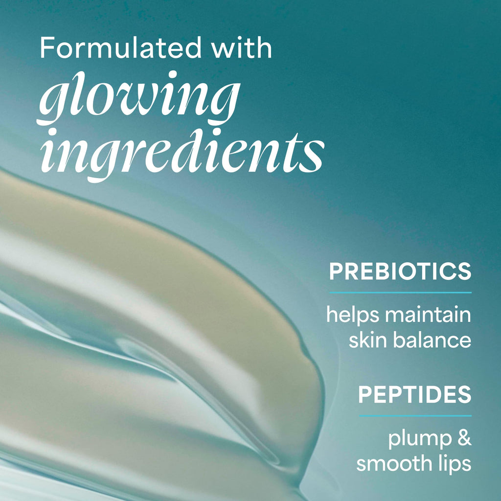 TULA Skin Care 24-7 Moisture Day & Night Peptide Lip Mask - Peptides, Hyaluronic Acid & Vitamin E deeply Nourish & Hydrate lips, 0.28 oz.