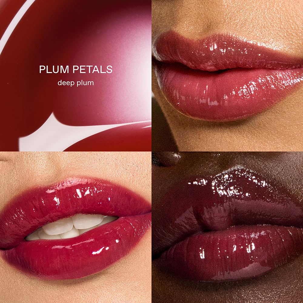 r.e.m. beauty Wicked: For Good | Plumping Lip Gloss Trio | Plum Petals, Pretty as a Poppy & Poppy Punch | Hydrating, High-Shine, Non-Sticky Lip Gloss Set for Softer, Smoother Lips