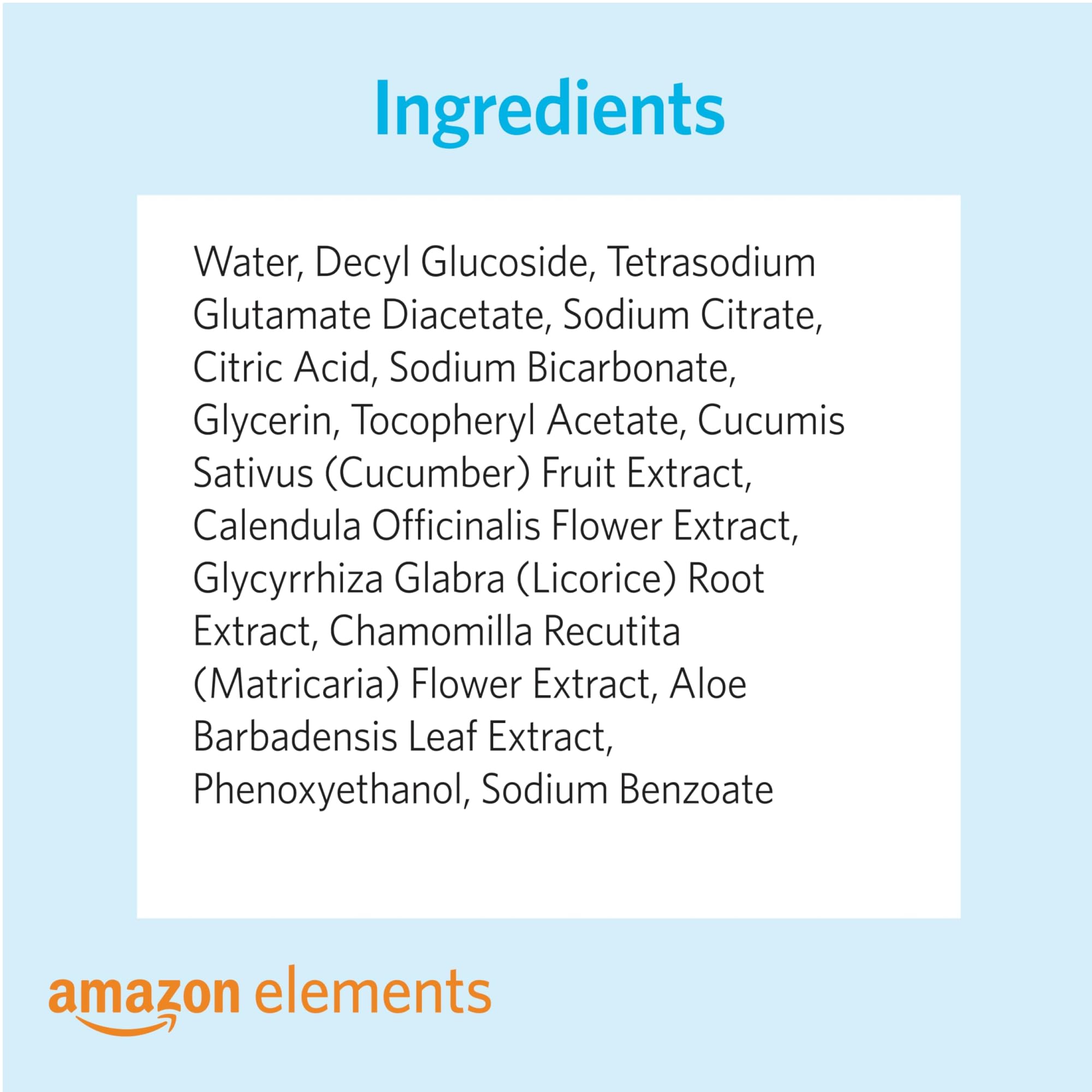 Amazon Elements Baby Wipes, Unscented, Alcohol-Free, With Aloe and Vitamin E, 810 Count, Flip-Top Packs