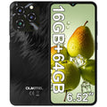 OUKITEL C3 Cell Phone Unlocked 2025-16GB RAM+64GB/TF 1TB ROM Smartphone, 5000mAh Battery, 6.52'' Waterdrop Screen, 13MP+5MP Camera, 4G Dual SIM Android Phone, Face ID/3.5mm Jack/GPS/BT5.0, Grey