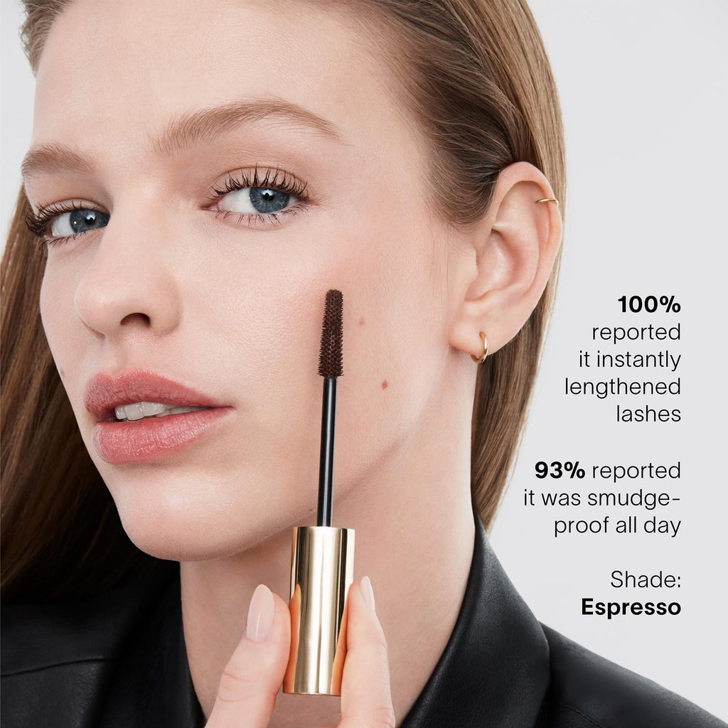Hourglass Unlocked Instant Extension Mascara, Tubing Mascara Dramatically Lifts, Defines & Lengthens for Fanned-Out Lashes, Natural-Looking Eyelashes for up to 16hrs of Smudge-Proof, Flake-Free Wear