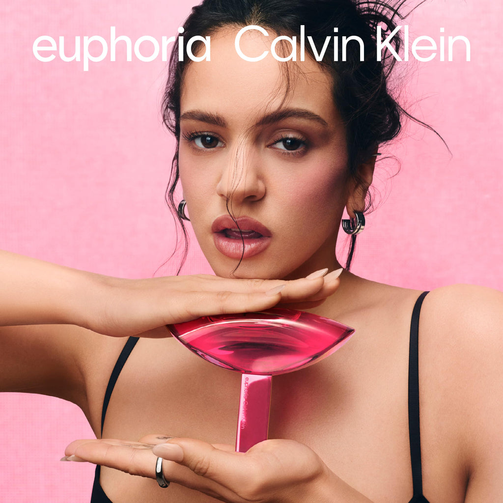 Calvin Klein Euphoria Magnetic Elixir Parfum Intense worn by Rosalia – Ambery Perfume for Women – With Ambrette Absolute, Dancing Orchid, Vanilla & Musks – Long-Lasting Fragrance