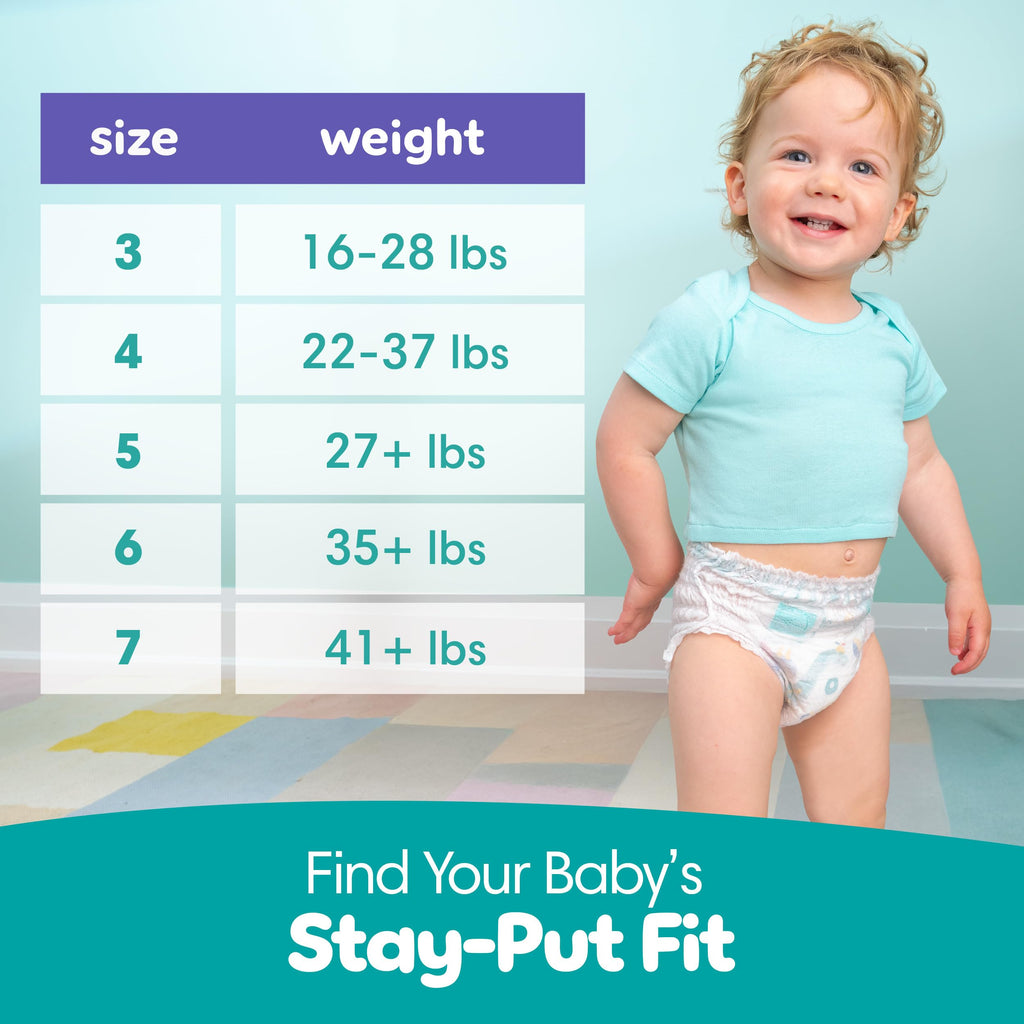Pampers Diapers - Cruisers 360 - Size 4, 116 Count, Babyproof up to 100% Leakproof Pull-On Diaper