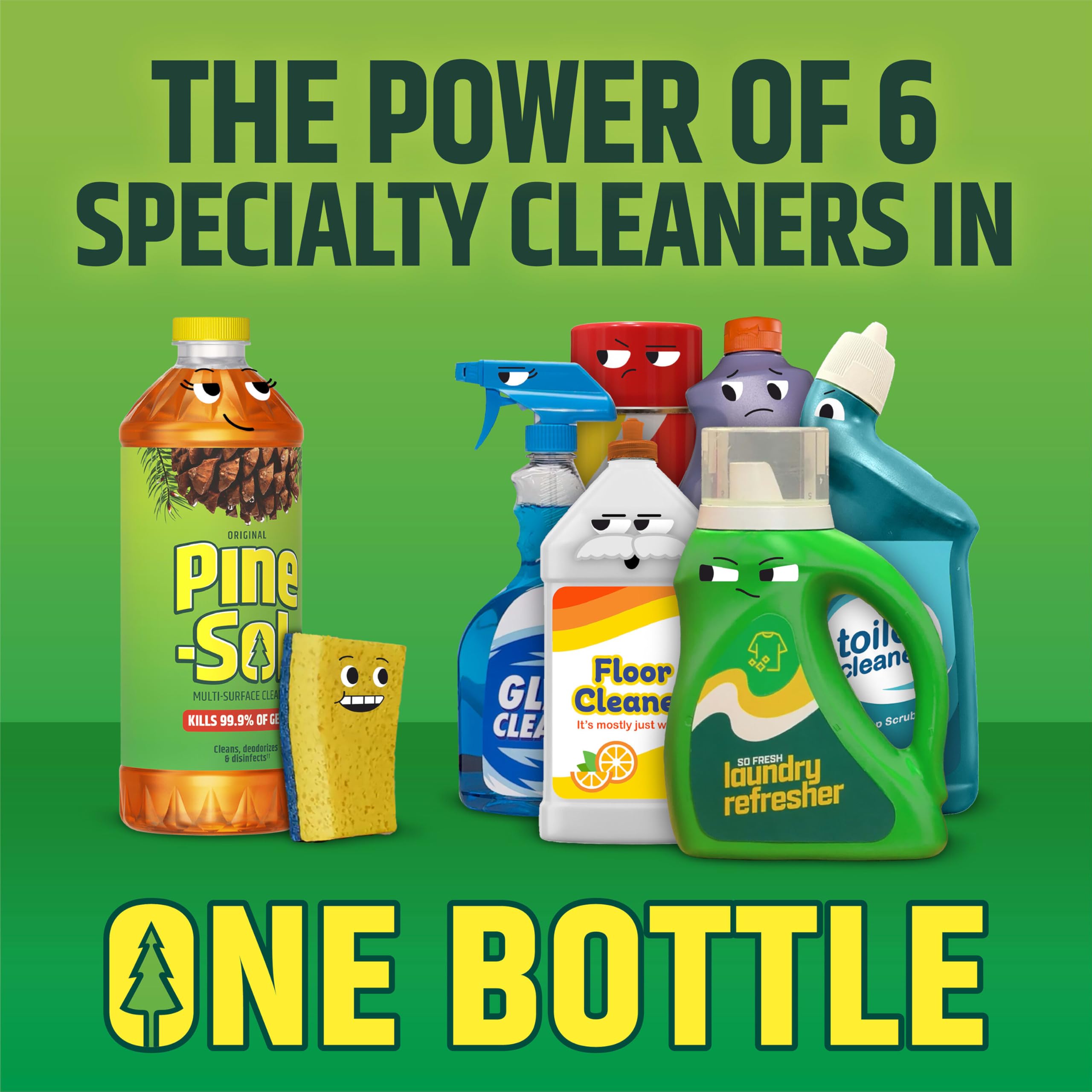 Pine-Sol Multi-Surface Cleaner, Original Pine, 14 Fluid Ounces (Package May Vary)
