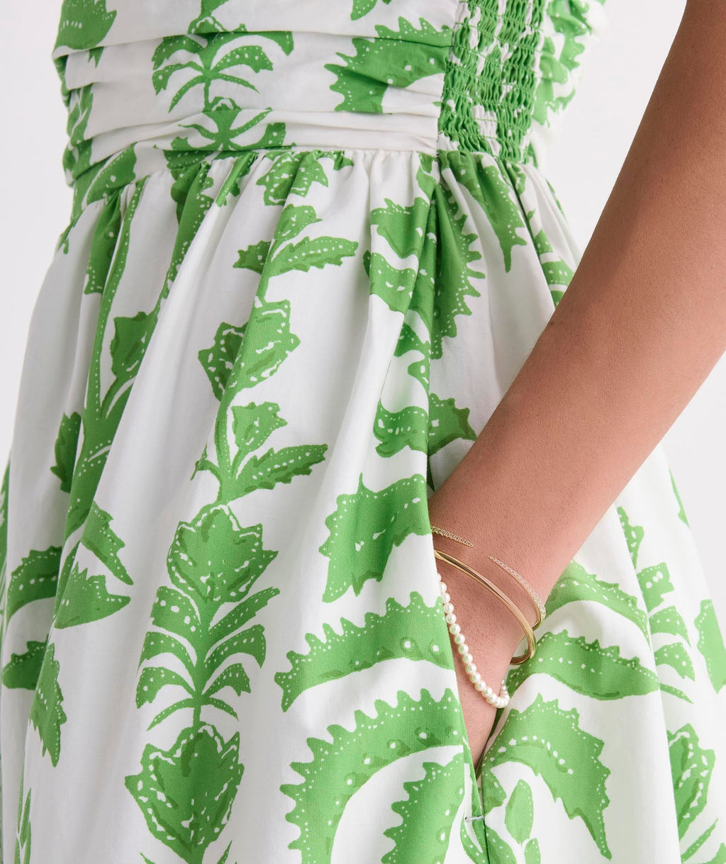 vineyard vines Katama Midi Dress, Pineapple Palm Print, L