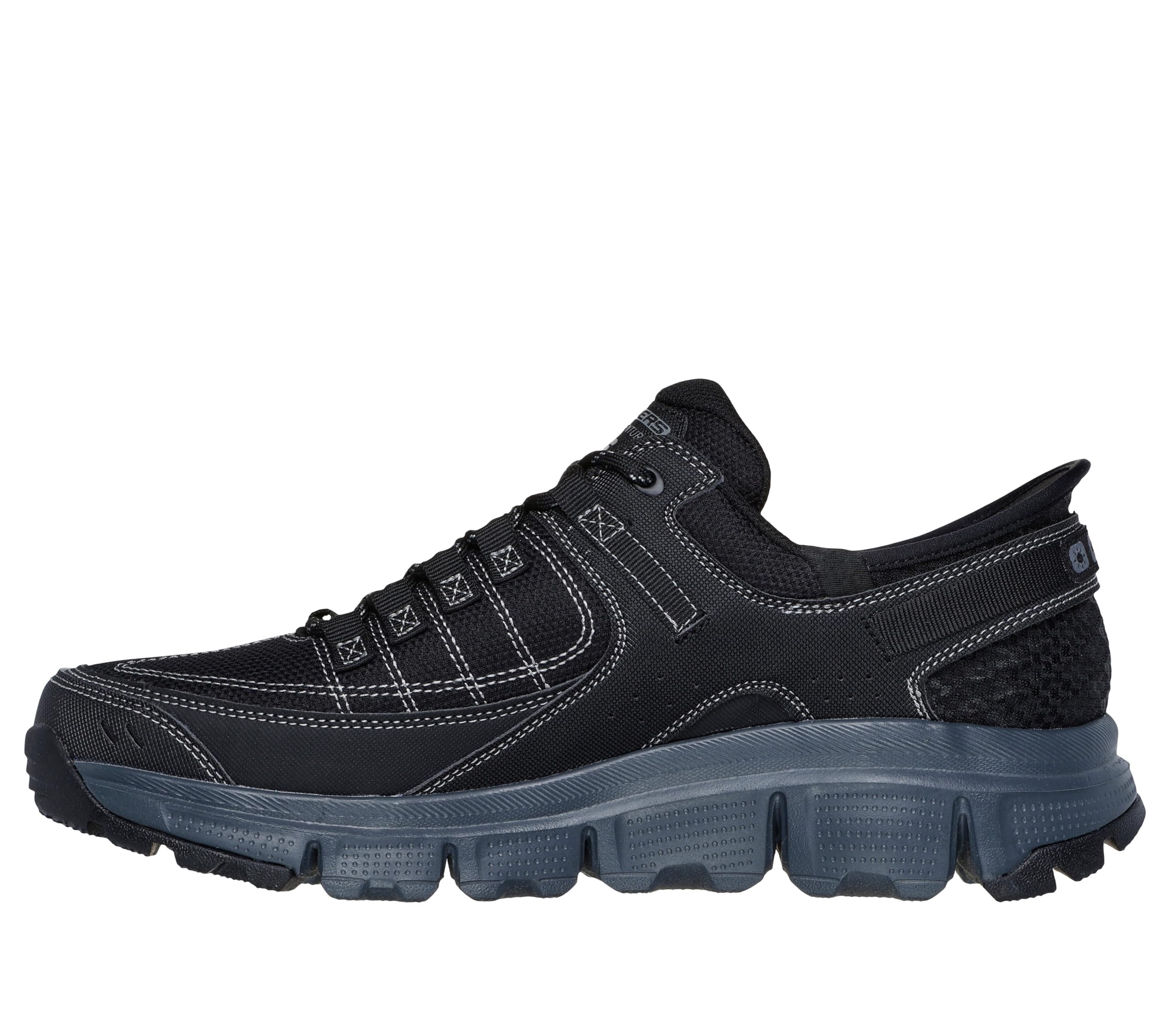 Skechers Men's Summits at Hands Free Slip-in Sneaker,Black/Charcoal,10.5W
